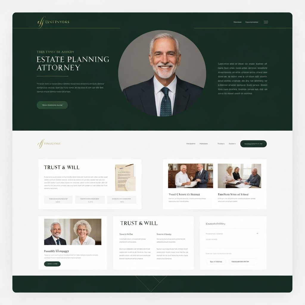 Brooks Estate Planning - Estate Planning Law Firm Website Design