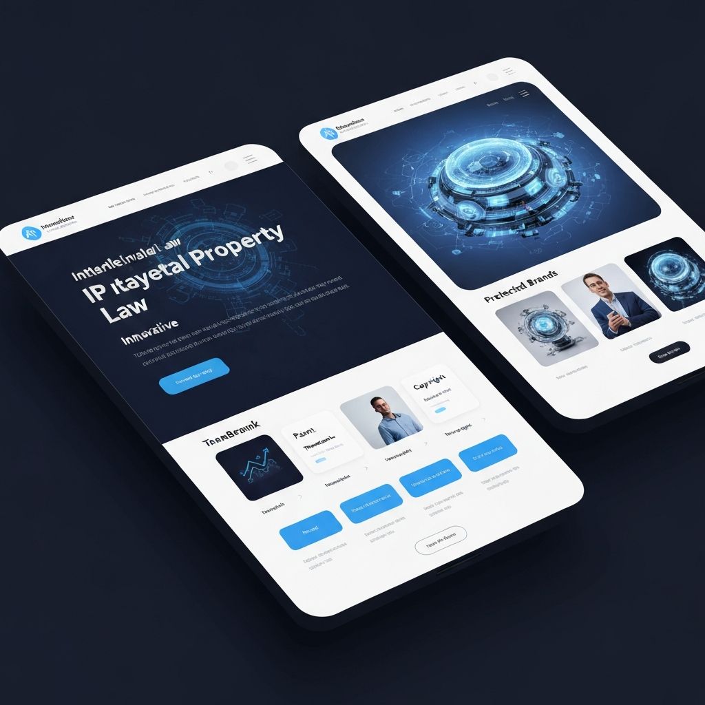 Lee IP Law - Intellectual Property Law Firm Website Design