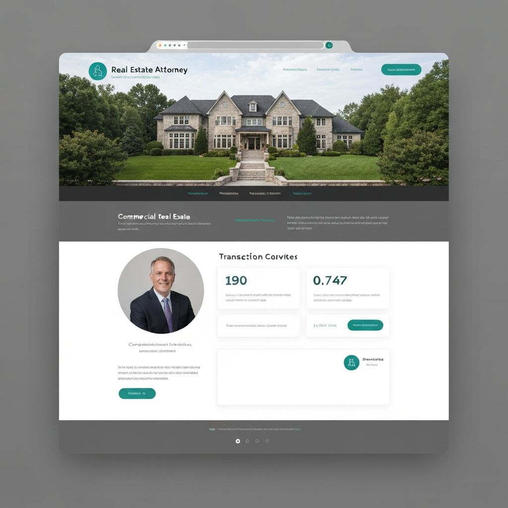 Patel Real Estate Law - Real Estate Law Firm Website Design