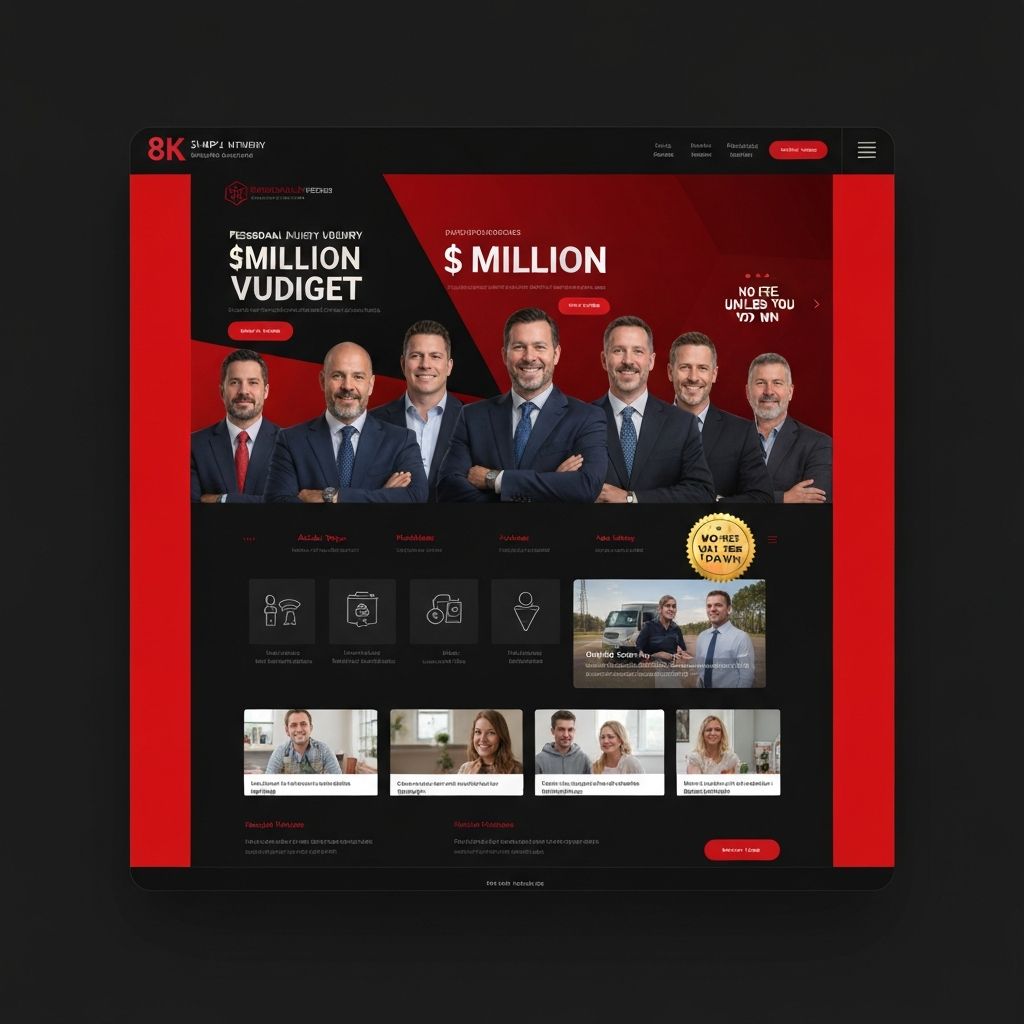 Thompson Injury Attorneys - Personal Injury Law Firm Website Design