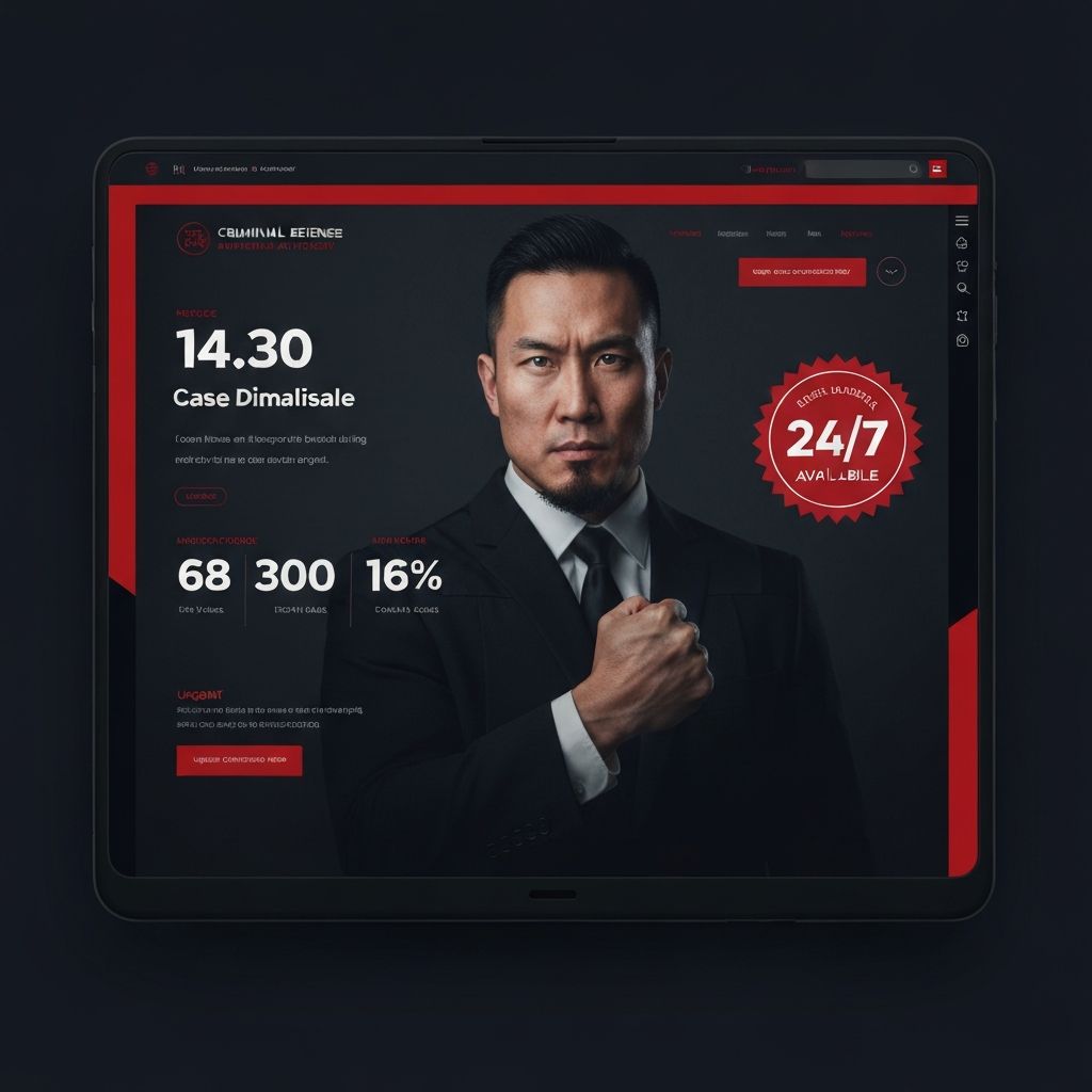 Wilson Criminal Defense - Criminal Defense Law Firm Website Design